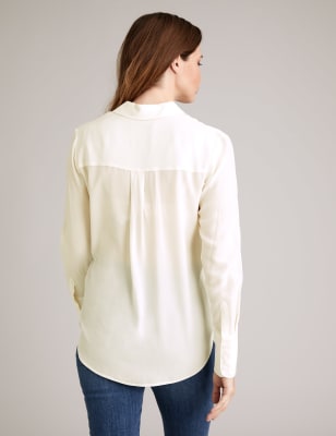 Pure Silk Long Sleeve Shirt