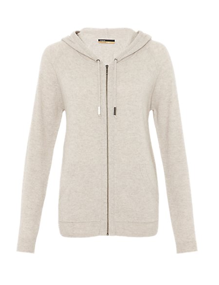 Pure Cashmere Hooded Cardigan | Autograph | M&S
