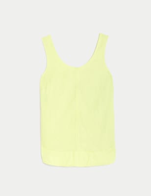 Pure Irish Linen Sleeveless Cami Top