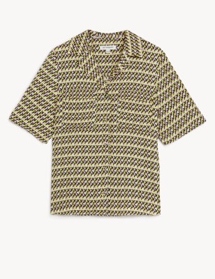 Printed Boxy Top