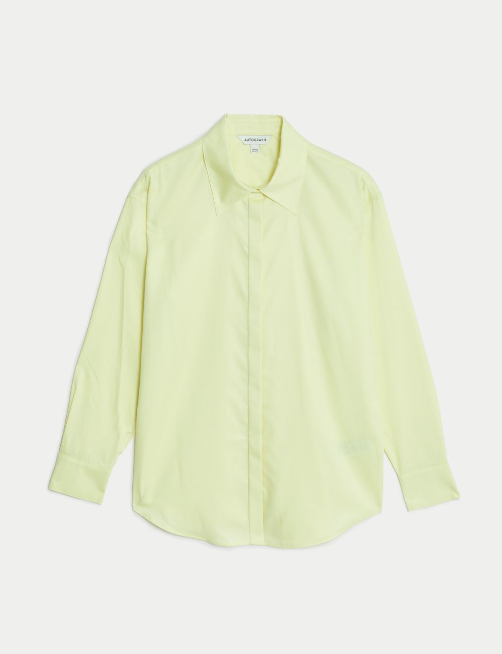 Pure Cotton Collared Relaxed Shirt image 2