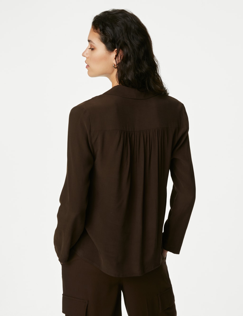 Cupro Rich Collared Shirt image 6