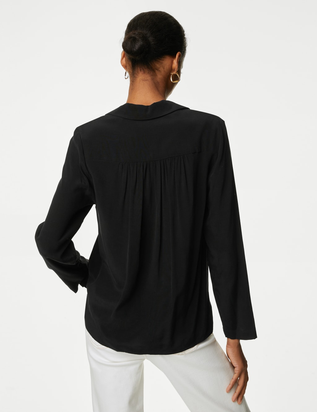 Cupro Rich Collared Shirt image 5
