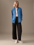 Pure Tencel™ Denim Collared Shirt