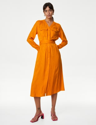 Marks and hotsell spencer mustard dress