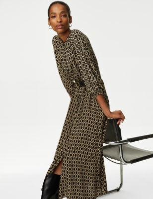 Leopard print clearance dress m&s