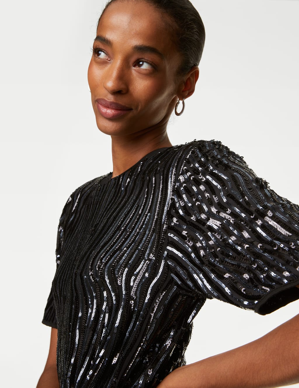 T shirt dress m&s hot sale