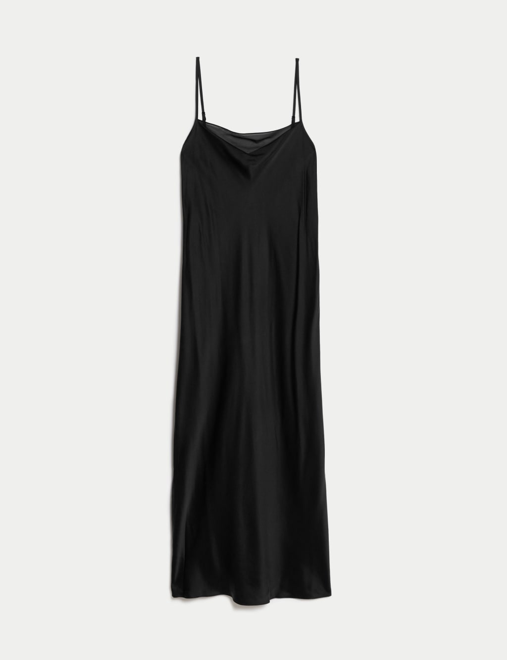 Pure Silk Square Neck Midaxi Slip Dress image 2
