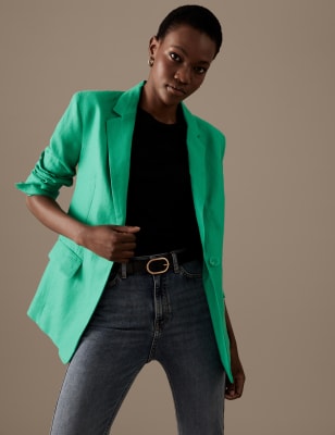 Zara blazer online vert