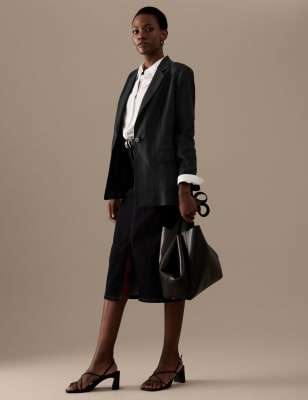 

Autograph Blazer 100% lino irlandésWomens - Black, Black