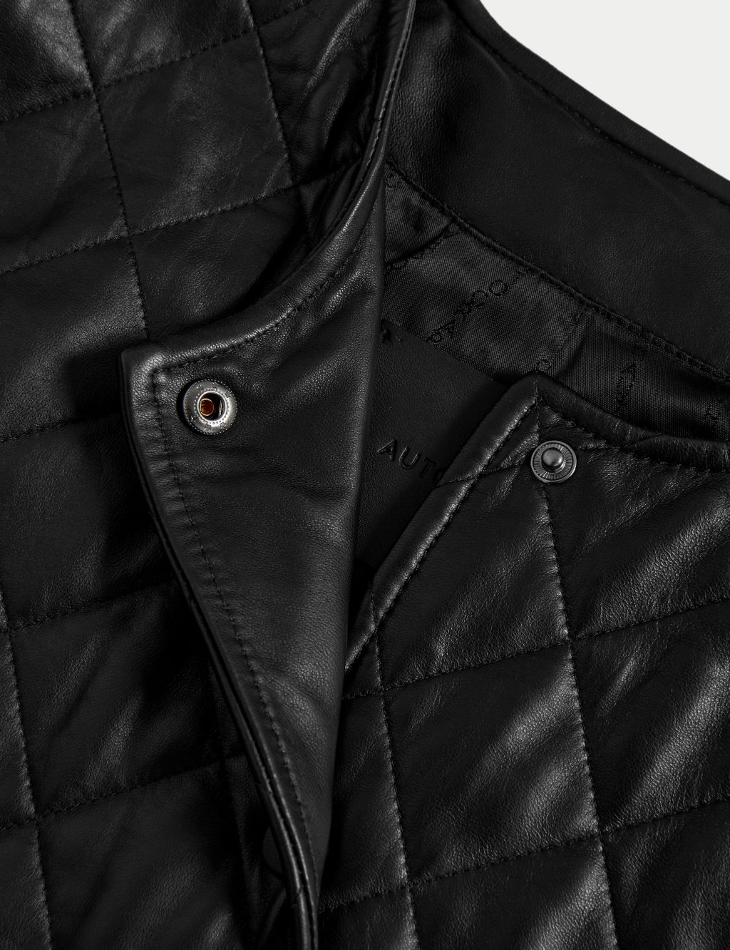 Leather Quilted Jacket image 7