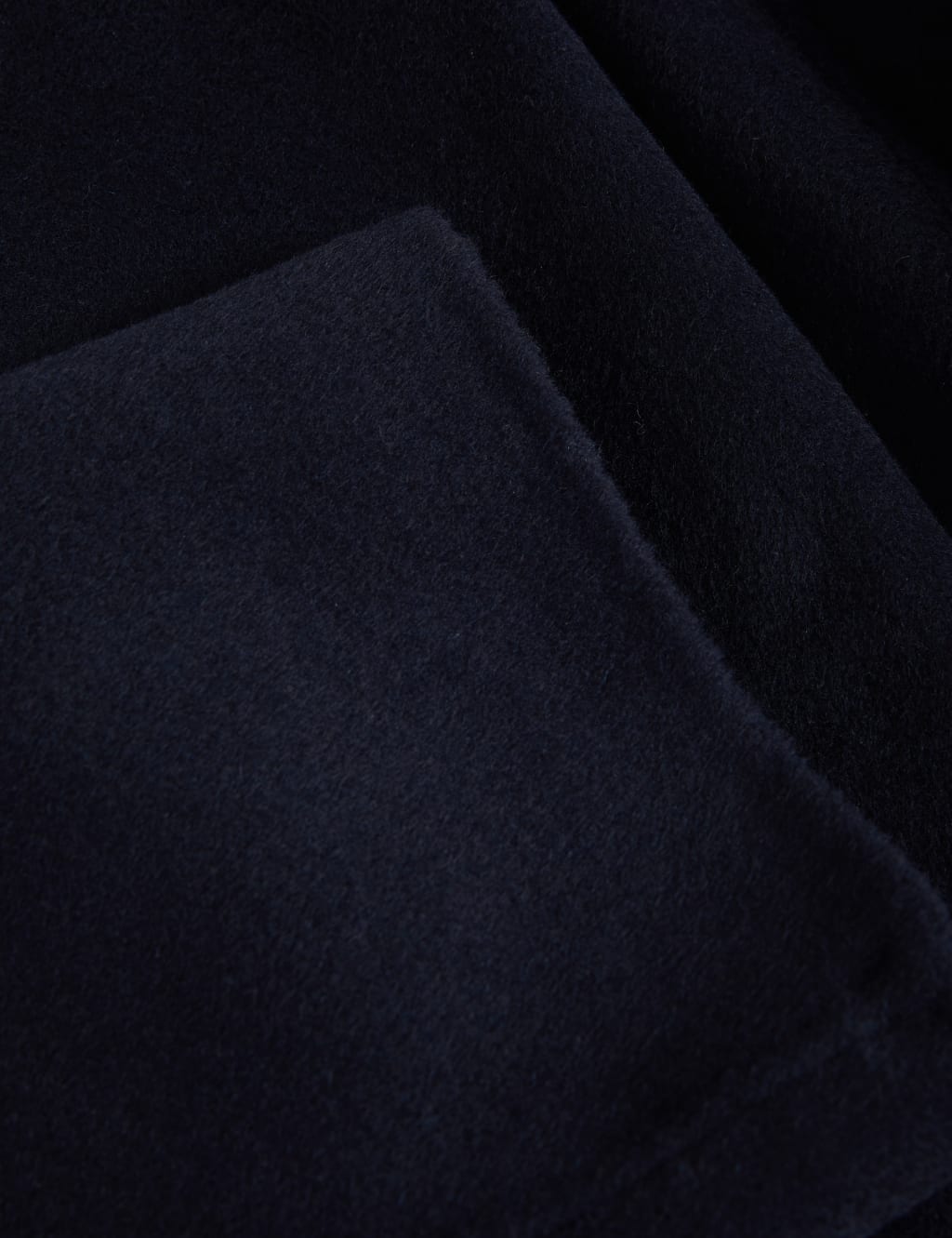 Wool Blend Belted Shawl Collar Wrap Coat image 8