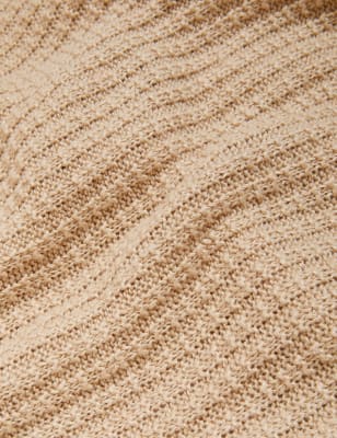 

Womens Autograph Pure Linen V-Neck Jumper - Oatmeal, Oatmeal