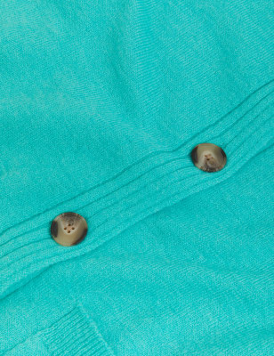 

Womens Autograph Wool Blend V-Neck Button Front Cardigan - Spearmint, Spearmint