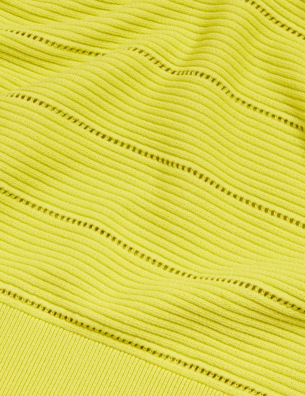 Ribbed Round Neck Knitted Top image 5