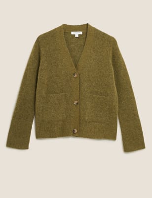 m&s blue cardigan