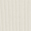 Silk Blend Ribbed V-Neck Jumper - ivory