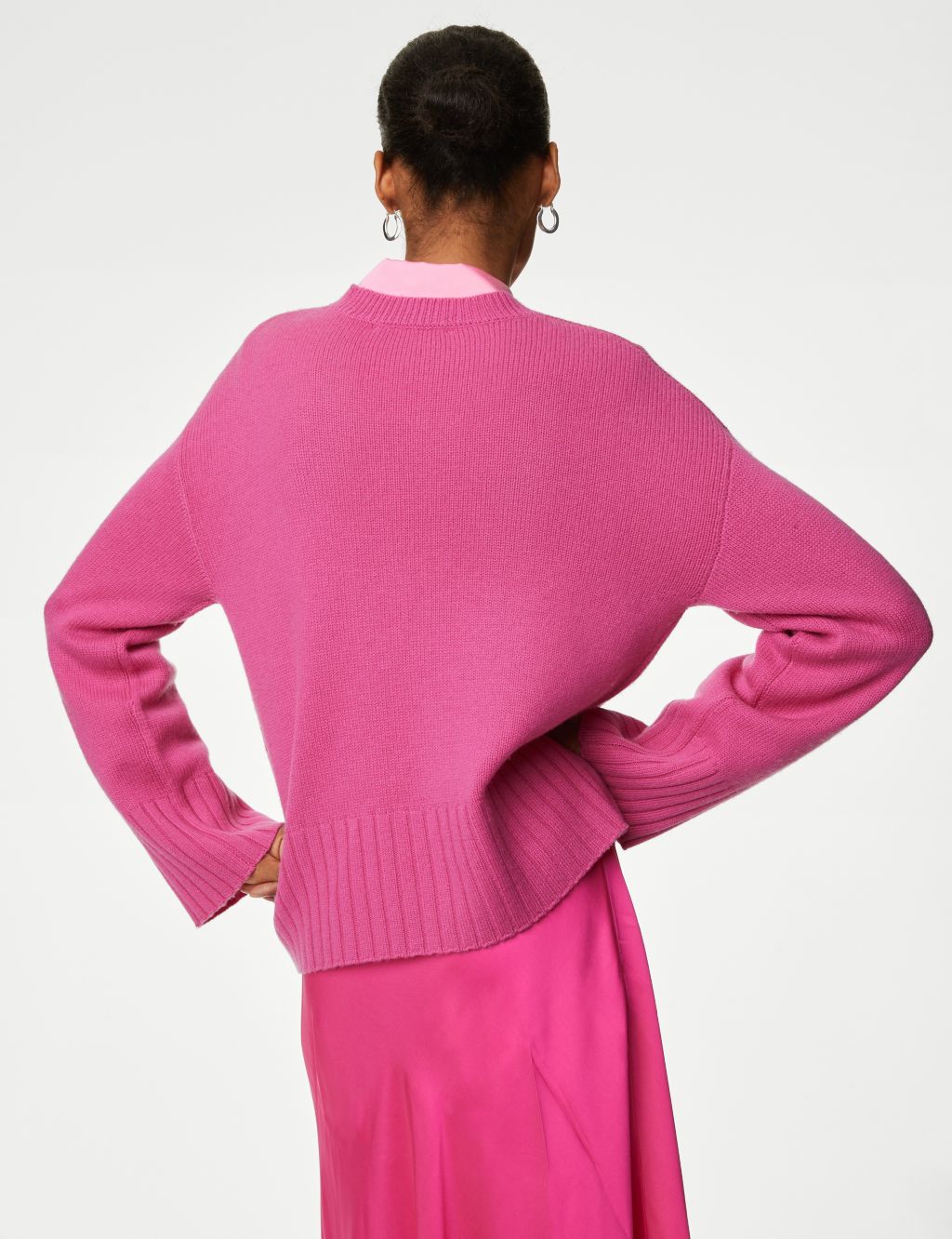 Merino Wool Rich Jumper with Cashmere image 4