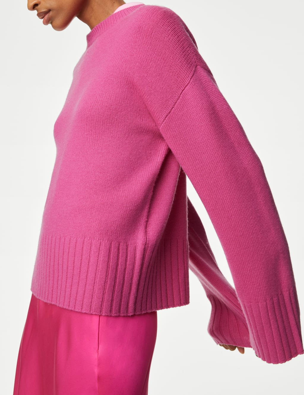 Merino Wool Rich Jumper with Cashmere image 6