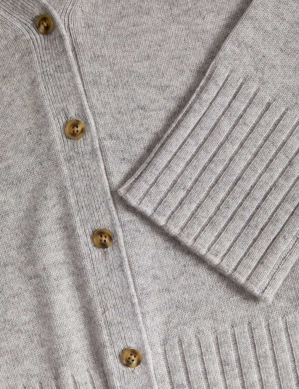 Merino Wool Rich Cardigan with Cashmere image 6