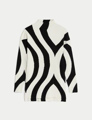 Buy ANIMAL LOVER WHITE LONGLINE JUMPER for Women Online in India