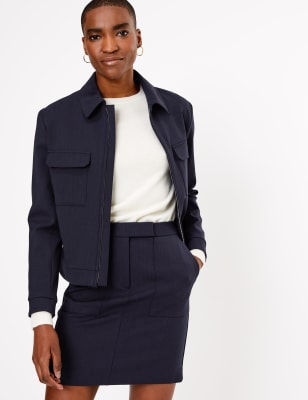 Praktische minirok met A-lijn