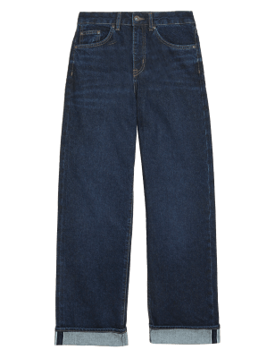 

Womens Autograph High Waisted Straight Leg Jeans - Dark Indigo, Dark Indigo