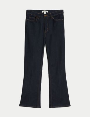 M&S Autograph Womens Luxury High Waisted Flared Jeans