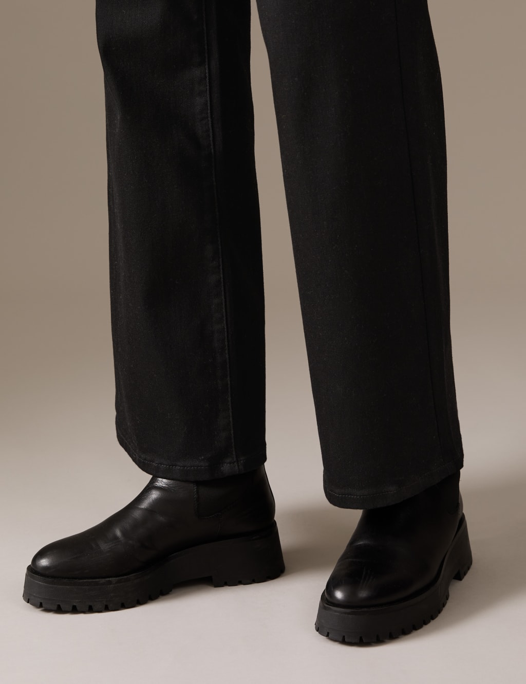 Luxury High Waisted Wide Leg Jeans image 4