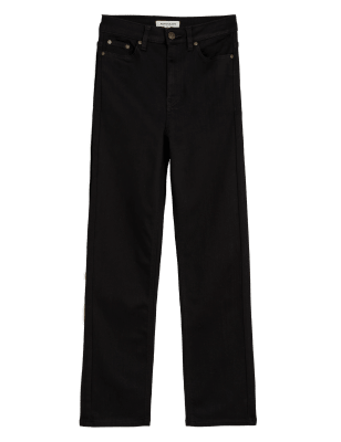 

Womens Autograph Luxuriöse, knöchellange Jeans mit geradem Bein - Black, Black