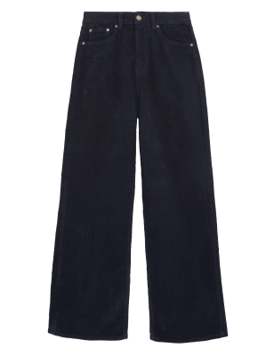 

Womens Autograph Cordhose mit weitem Bein - French Navy, French Navy