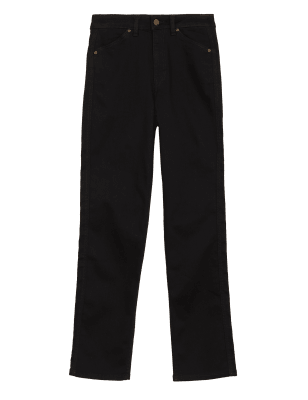 

Womens Autograph High Waisted Straight Leg Jeans - Black, Black