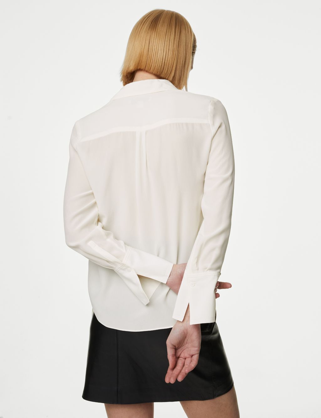 Pure Silk Long Sleeve Shirt image 5
