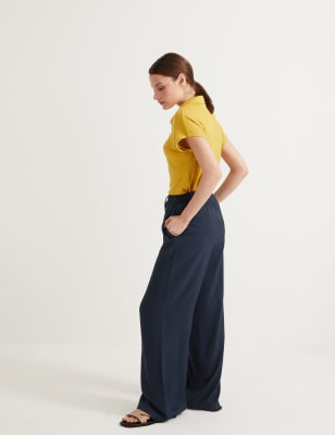 

Womens Autograph Hose mit weitem Bein und elastischem Taillenbund - Navy, Navy