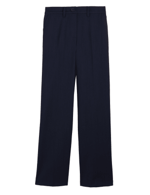 

Autograph Pantalón de mezcla de lana de pata rectaWomens - Dark Navy, Dark Navy