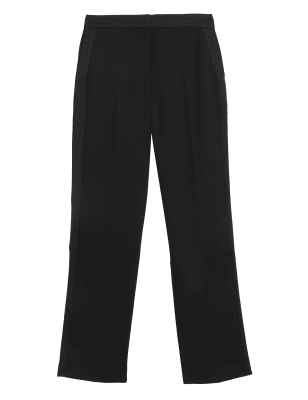 

Womens Autograph Smoking-Hose mit geradem Bein - Black, Black