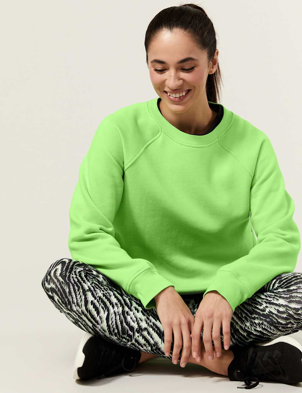Cotton Rich Crew Neck Sweatshirt image 1