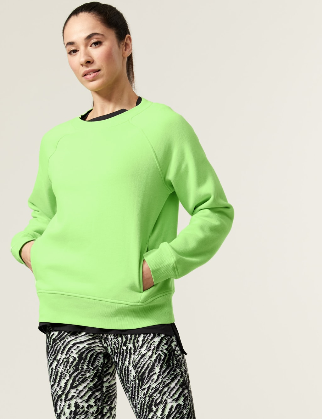 Cotton Rich Crew Neck Sweatshirt image 4