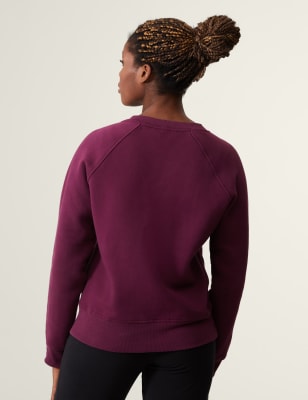 Cotton Rich Crew Neck Sweatshirt
