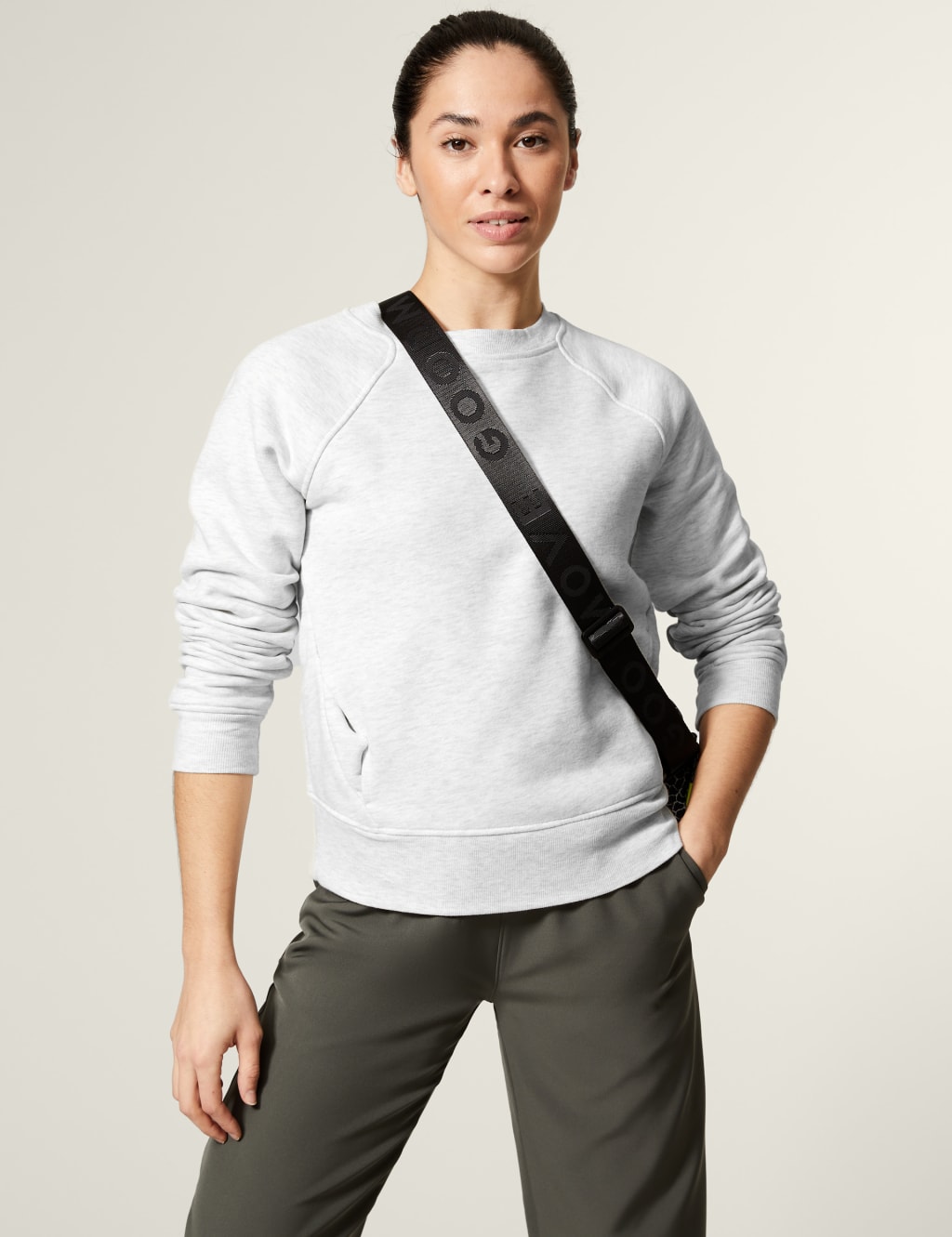 Cotton Rich Crew Neck Sweatshirt image 1