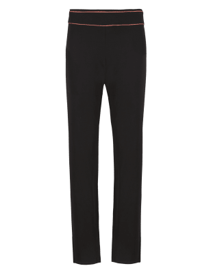 Cotton Rich Straight Leg Joggers | M&S Collection | M&S