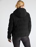 Feather & Down Puffer Zip Up Jacket