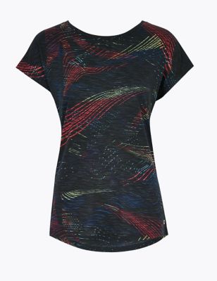 Textured Short Sleeve Top | Goodmove | M&S
