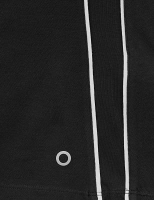 

GOODMOVE Top de algodón sin mangas con escote abiertoWomens - Black Mix, Black Mix