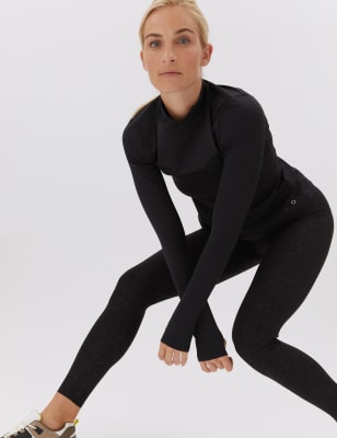 

Womens GOODMOVE Base Layer Long Sleeve Top - Black, Black