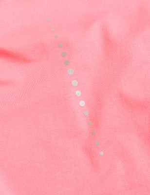 

Womens GOODMOVE Kurzarm-T-Shirt mit U-Ausschnitt - Bright Pink, Bright Pink