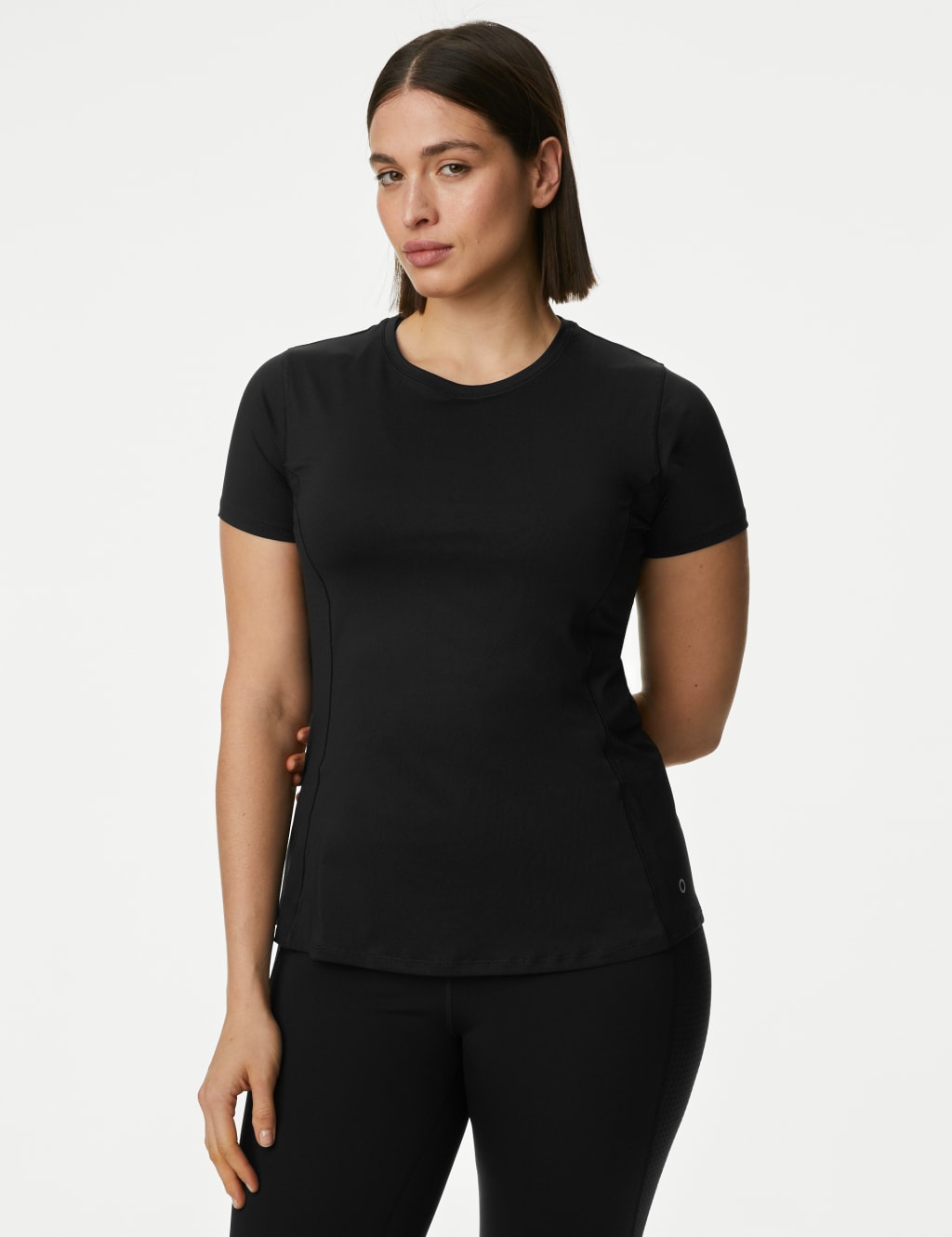 Scoop Neck Short Sleeve T-Shirt image 3