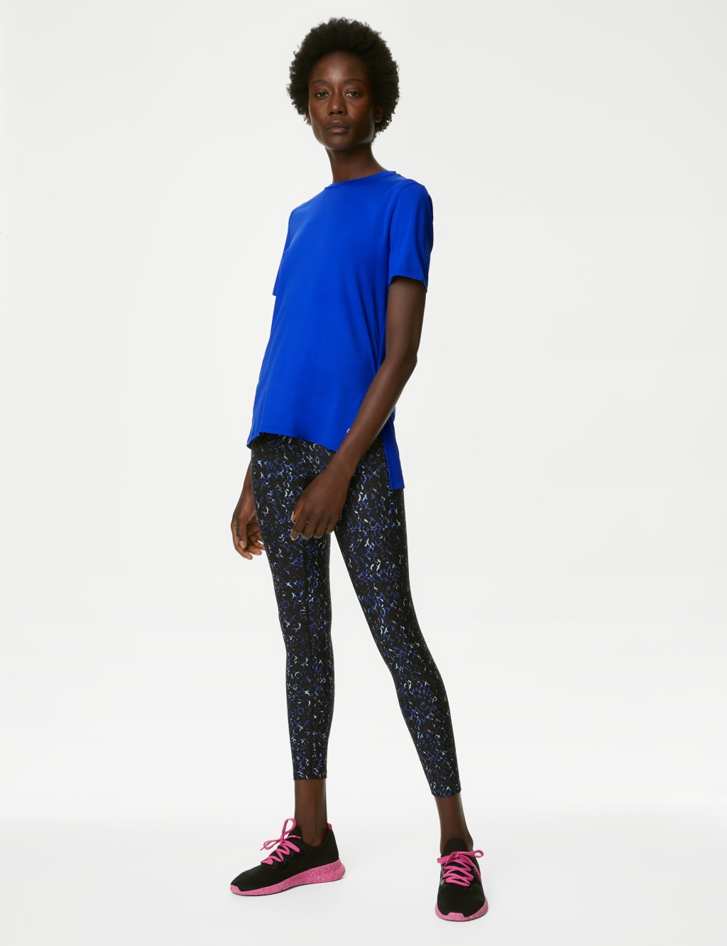 Scoop Neck Mesh Back T-Shirt image 3