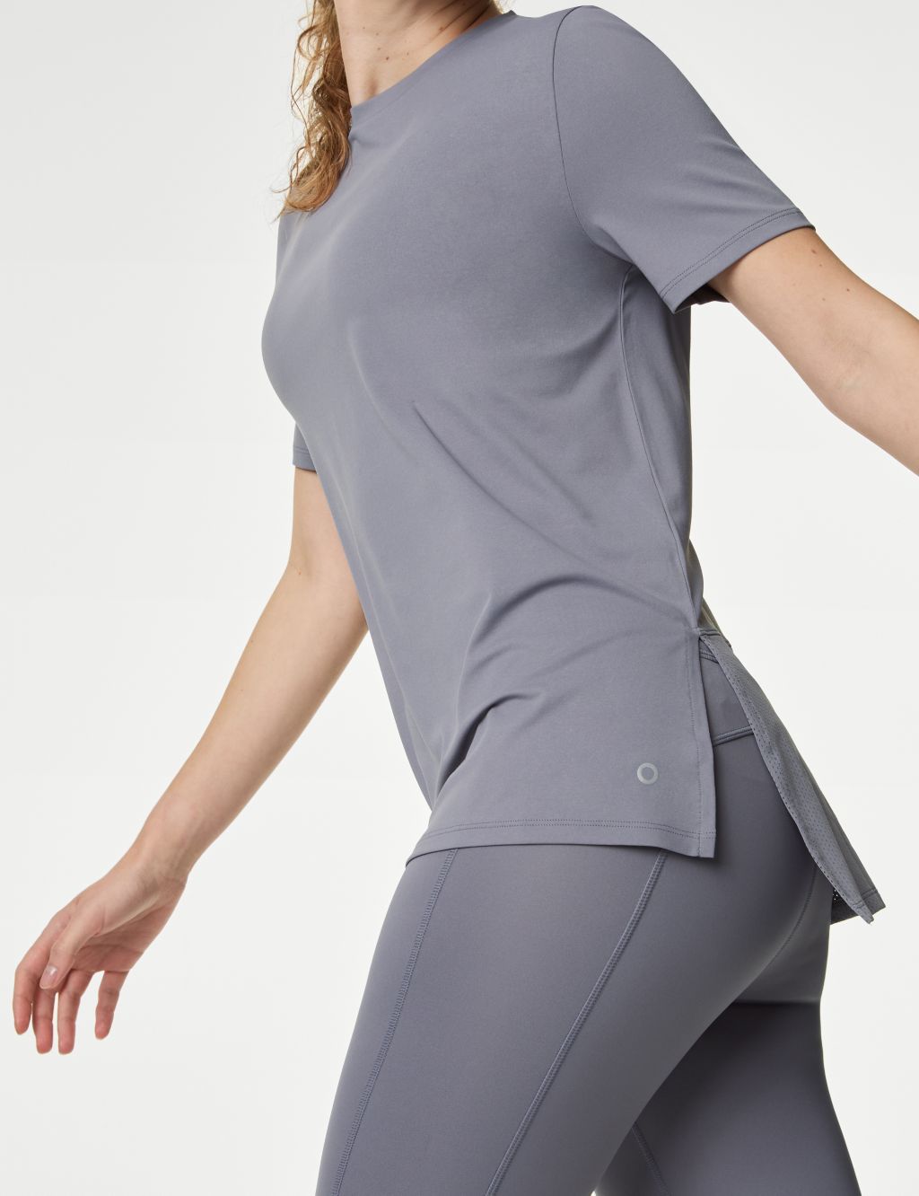 Women's Mesh Yoga Shirt Sexy Sport Vest Top Blouse Cover Up