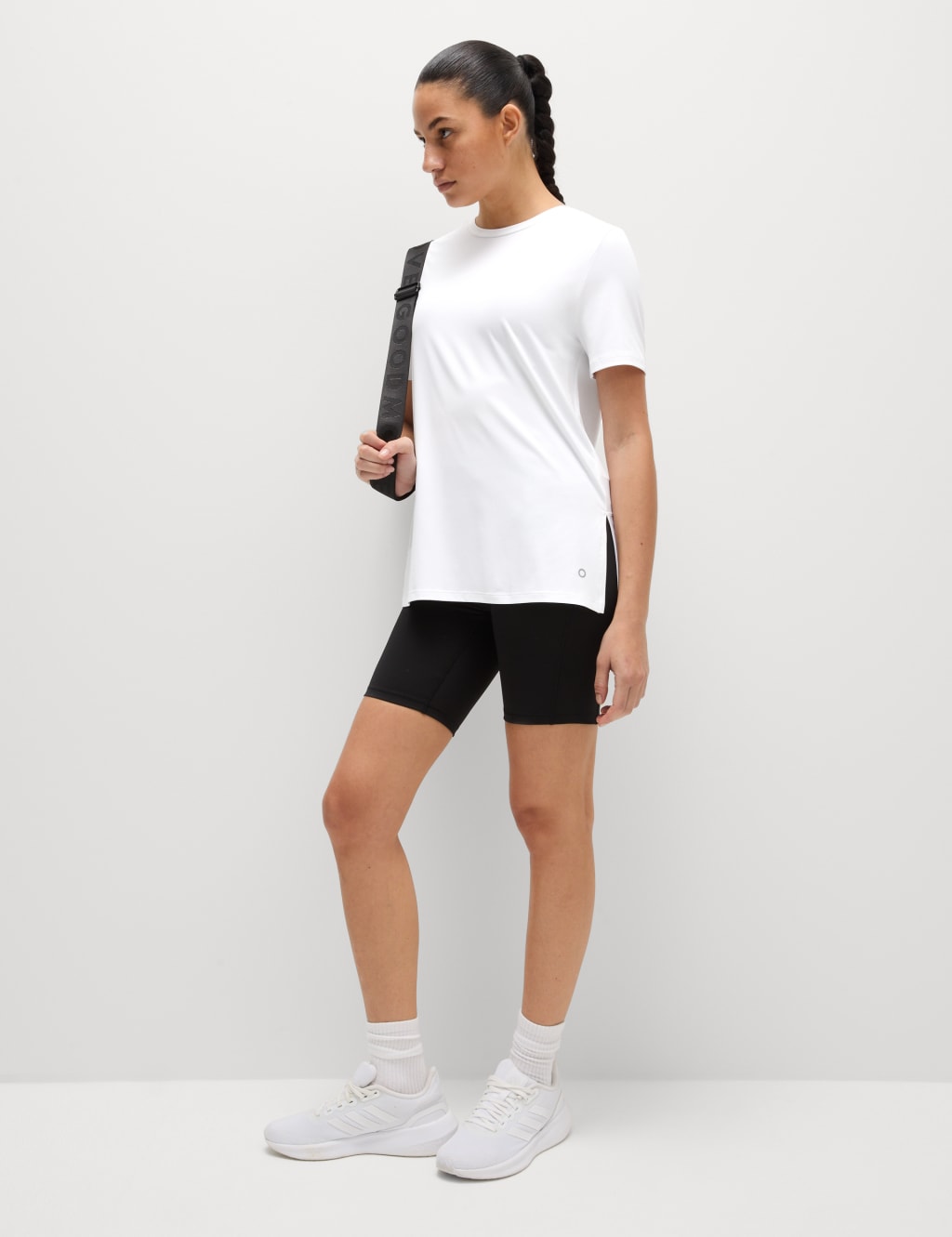 Scoop Neck Mesh Back T-Shirt image 3